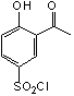 3-Acetyl-4-hydroxybenzenesulfonyl chloride